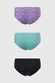 Calzón Mujer Tripack Pantaleta Lila