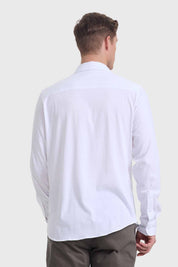 Camisa Hombre Acabado Mercerizado Blanco