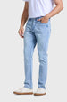 Jeans Hombre Slim Cinta Azul