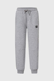 Pantalón Buzo Niño Jogger Corte Lateral Gris