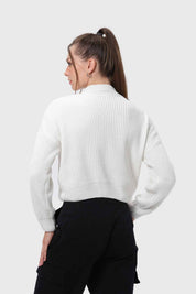 Sweater Mujer Chenille Crudo Fasp