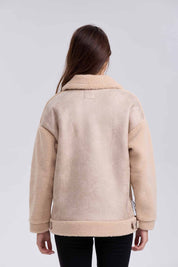 Chaqueta Mujer Bouclé Arena