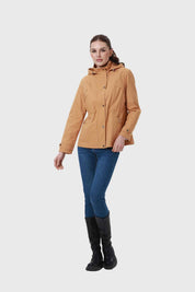 Chaqueta Mujer Gorro D Camel
