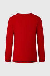 Polera Niño College Rojo