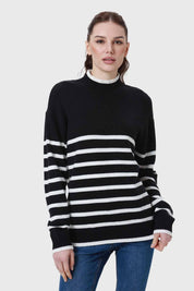 Sweater Mujer Print Negro