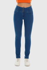 Jeans Castilla Skinny Mujer Azul