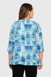 Blusa Mujer Crep Abertura Calipso
