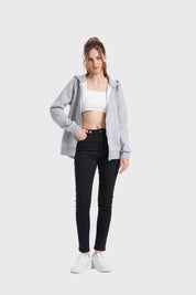 Polerón Mujer Hoodie Gris