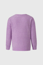 Sweater Niña Chenille Lila