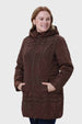 Parka Mujer Café