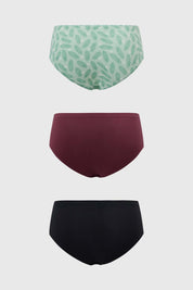 Calzón Mujer Pantaleta Tripack Menta