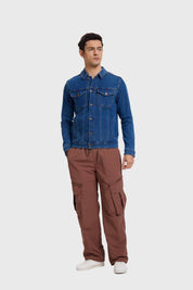 Chaqueta Hombre Jogger Azul