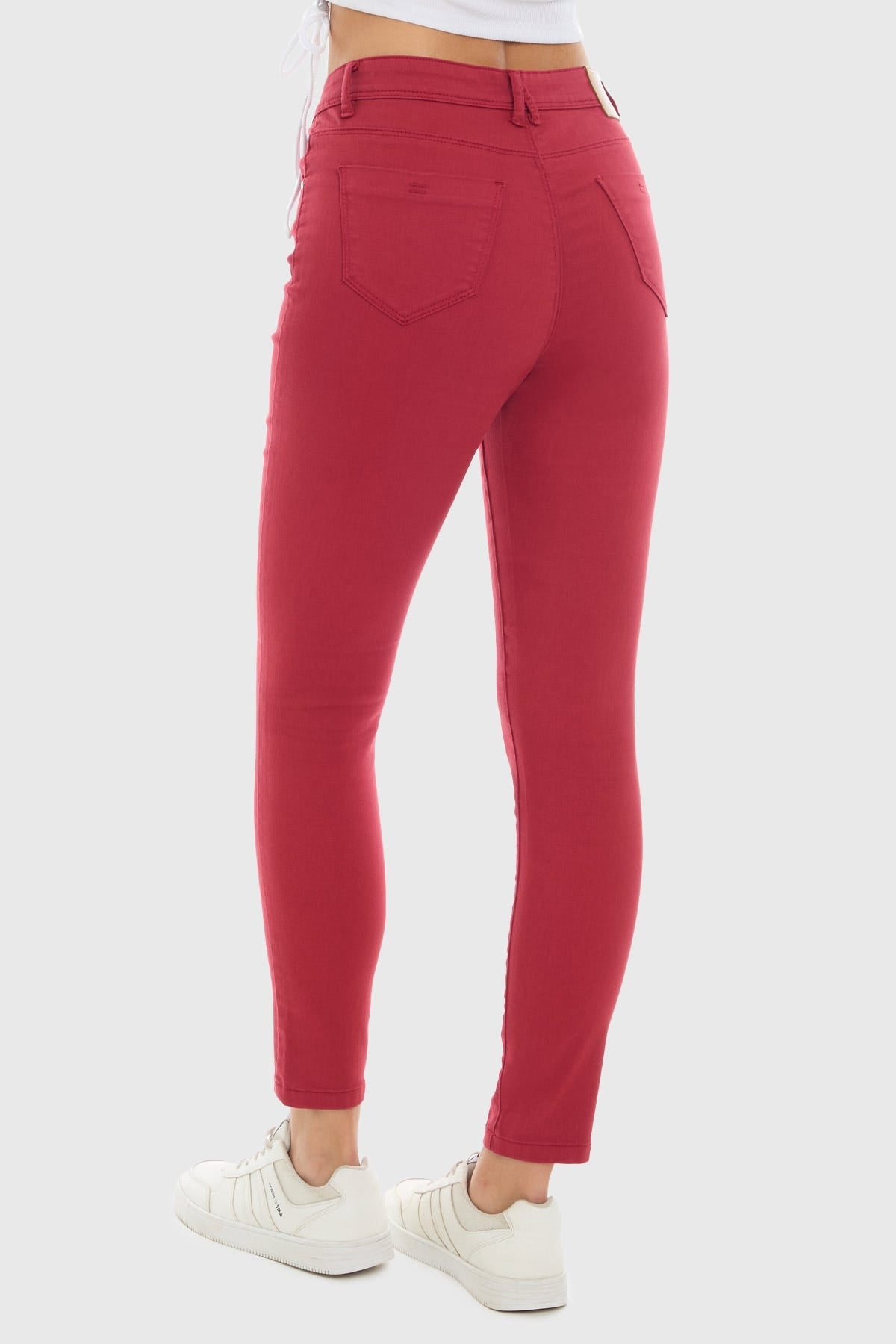 JEANS MUJER EMILIA ROJO