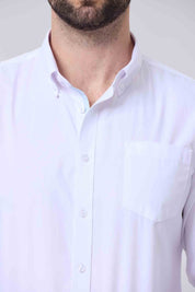 Camisa Hombre Slim Blanco