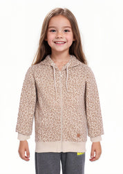 POLERÓN NIÑA BÁSICO FULL PRINT BEIGE
