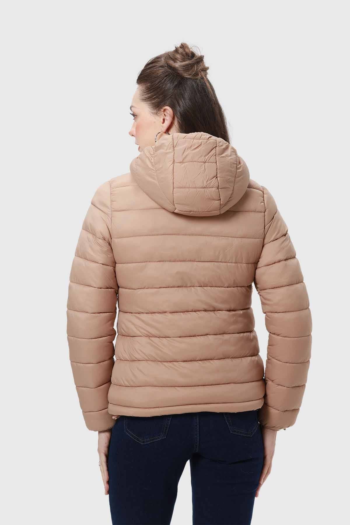 Parka Mujer Interior Chiporro Camel