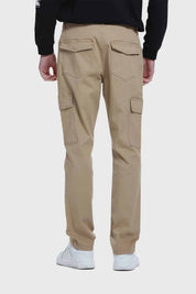 Jeans Hombre Slim Cargo Camel