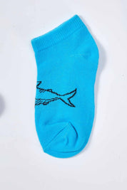 Calceta Deportiva Tripack Azul