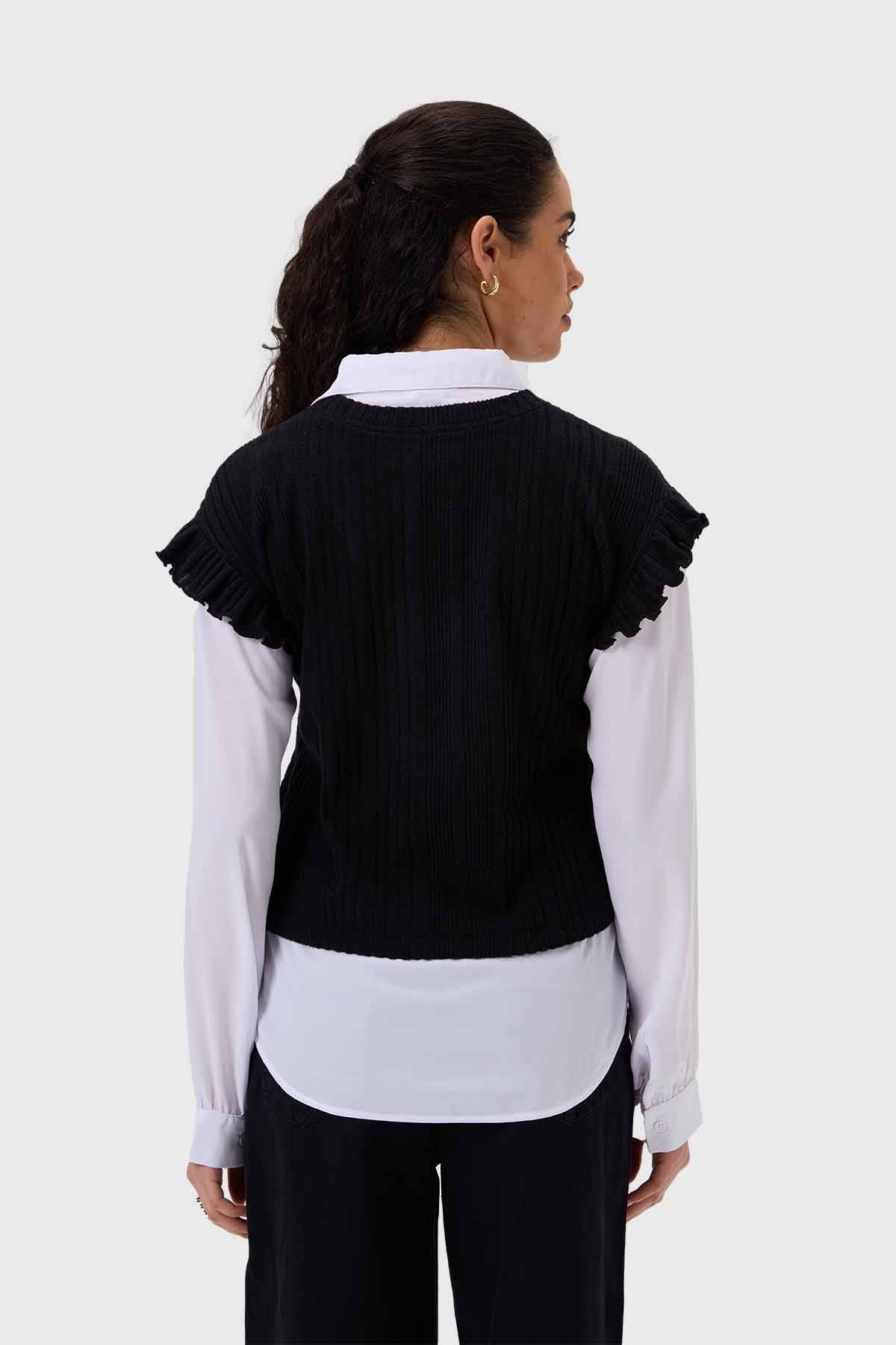 Sweater Mujer Vuelo Negro