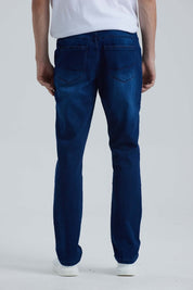 Jeans Hombre Slim Azul