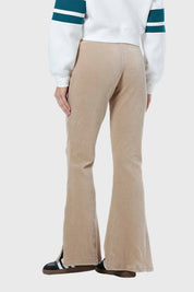 Pantalón Mujer Cotelón Nude