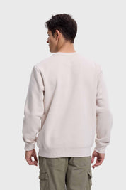 Polerón Hombre College Beige
