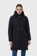 Parka Mujer Modelo Largo Negro