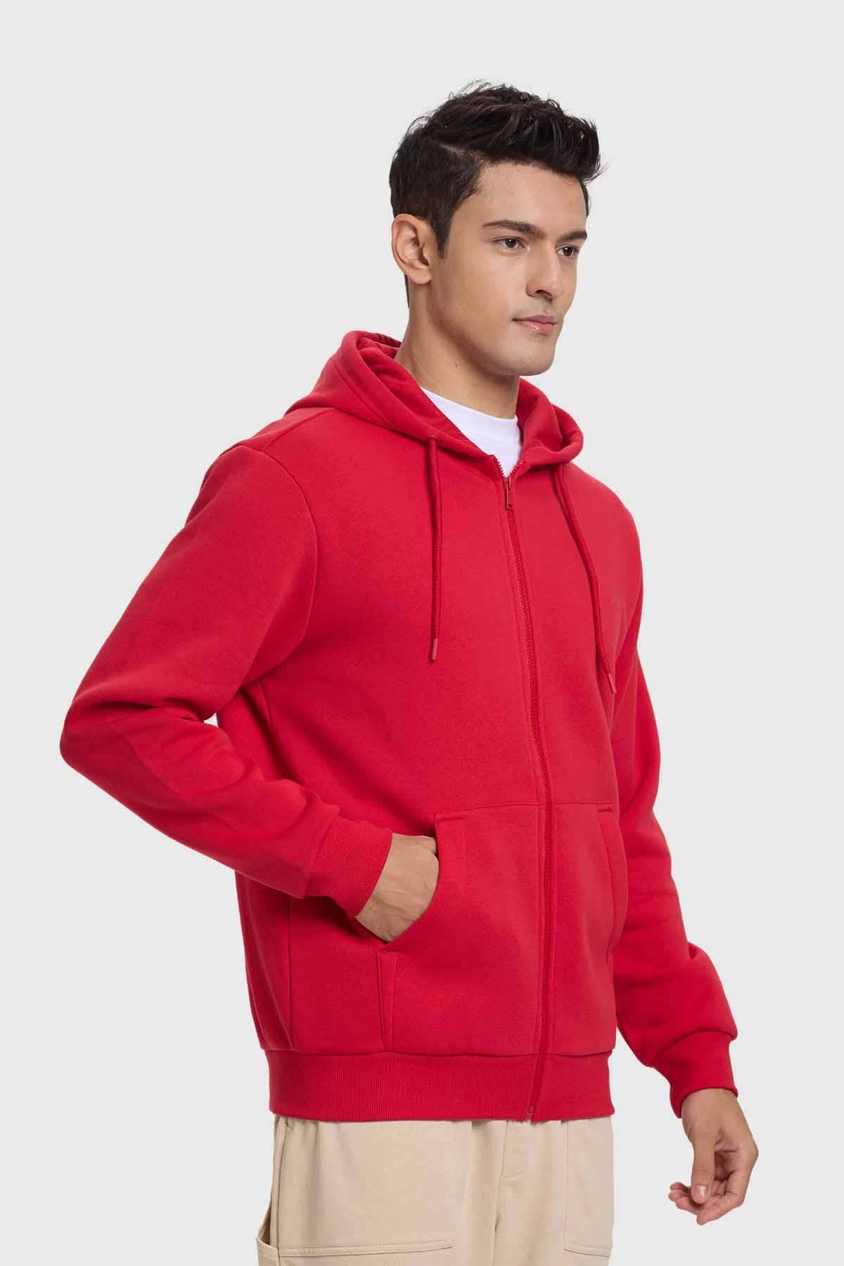 Polerón Hombre Rojo