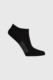 Calceta Deportiva Mujer Caña Negro