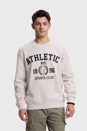 Polerón Hombre College Beige