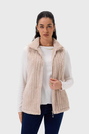Polar Mujer Peludo Con Textura Arena