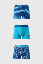 Boxer Niño Tripack Niño Azul
