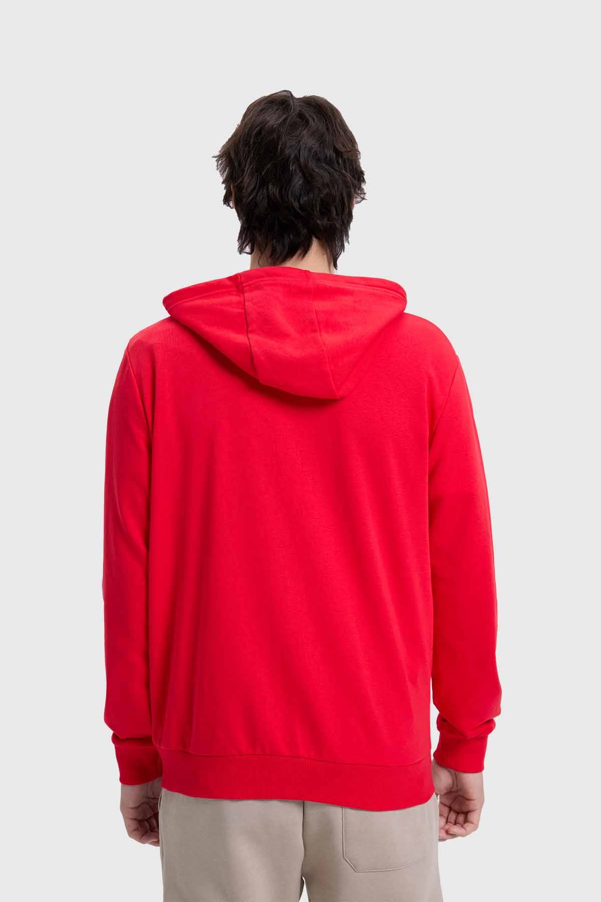 Polerón Hombre Básico Rider Rojo