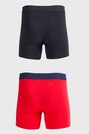 Boxer Hombre Bipack Rojo