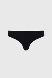 Calzón Mujer Colaless Tripack Algodón Negro