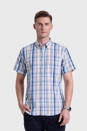 Camisa Hombre Casual Beige