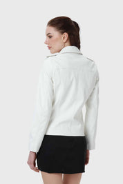 CHAQUETA MUJER BIKER CRUDO I