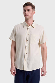 CAMISA HOMBRE LINO CRUDO