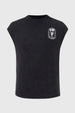 Polera Niño Lavado Militar Negro