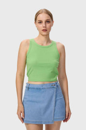 Polera Mujer Sudadera Verde Menta