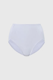 Calzón Mujer Tiro Alto Control Abdomen Corte Blanco