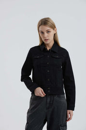 Chaqueta Mujer Clásica Negro