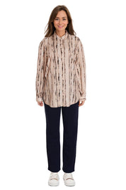 Pantalón Buzo Mujer Con Cordón Y Bolsillo Azul