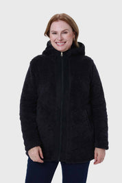 Polar Mujer Peludo Negro