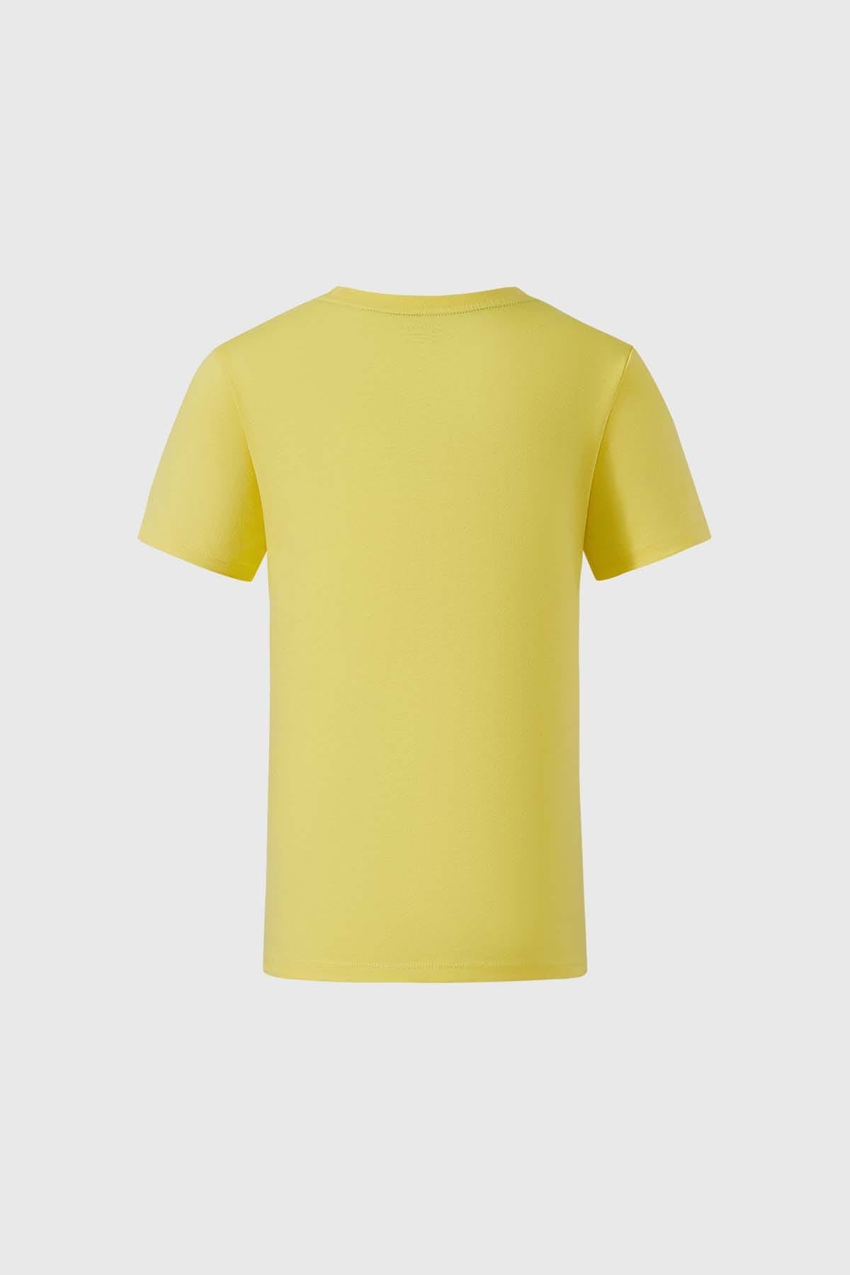Polera Niño Print Pulpo Y Dino Amarillo