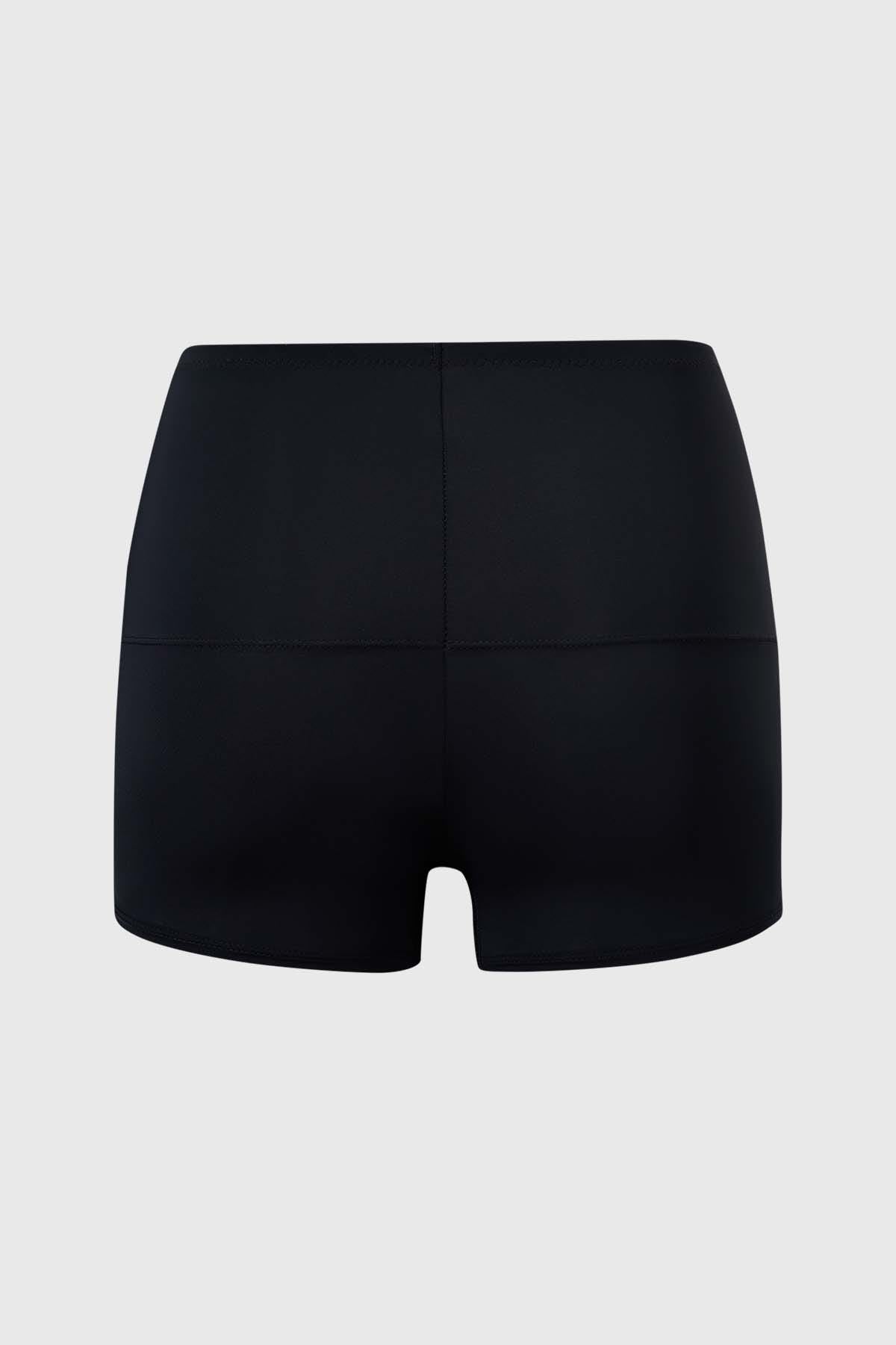 Calzón Mujer Tiro Alto Control Abdomen Negro