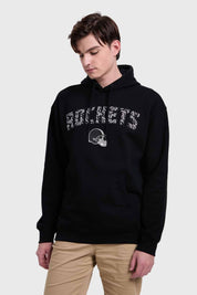 Polerón Hombre Hoodie Print Negro