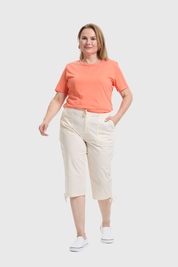Pantalón Mujer Con Cortes Y Apertura Arena