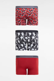Boxer Hombre Tripack Café