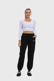 Pantalón Mujer Jogger Negro